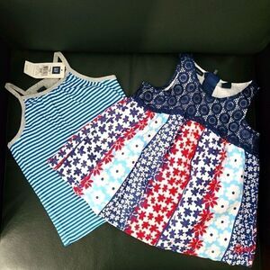 GAP NWT and EUC Tommy Hilfiger Tank Top Bundle Sz 2T